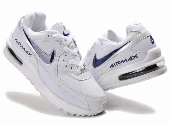 New Men\'S Nike Air Max Ltd White/Blue